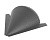 Заглушка полукруглого конька конусная R120 (00000039754)