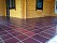 Клинкерная угловая ступень флорентинер Stroeher Keraplatte Duro 825 sherry, 345х345х12 мм
