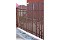 Штакетник М-образный А 0,45 Print Twincolor Snow Wood