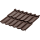 Модульная металлическая черепица Стокгольм XXL, 1185х875 (00000052307)