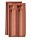 Керамическая черепица Braas Гранат 15V, Naturrot