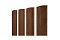 Штакетник Круглый 0,45 Print-Double Antique Wood
