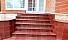 Клинкерная угловая ступень флорентинер Stroeher Keraplatte Duro 825 sherry, 345х345х12 мм