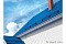 Снегозадержатель трубчатый для фальцевой кровли Optima RAL 6005 3м