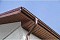 Софит металлический центральная перфорация 0,5 Satin с пленкой RAL 3009 оксидно-красный