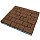 Тротуарная плитка Старый город ориджинал, 60 мм, бежевый, гладкая